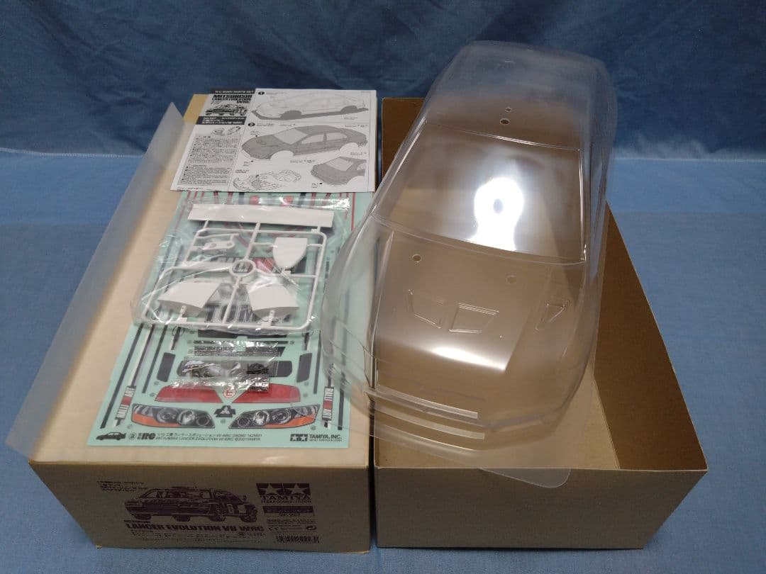 田宮 1/10ツーリングカー用ランエボのボディの2点セット②