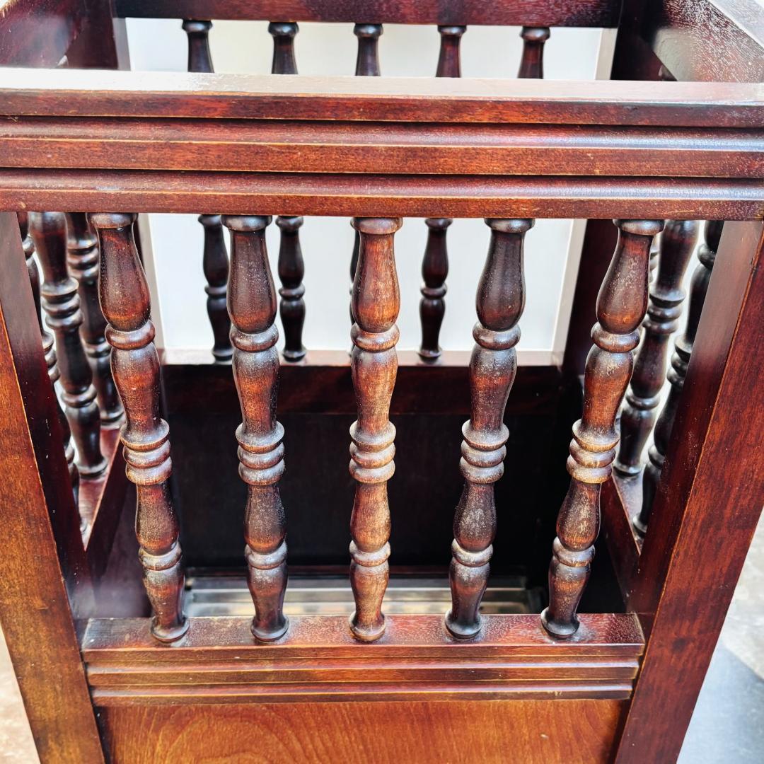 【送料無料】 九州民芸家具 傘立て 和モダン 天然木 木製 高級家具