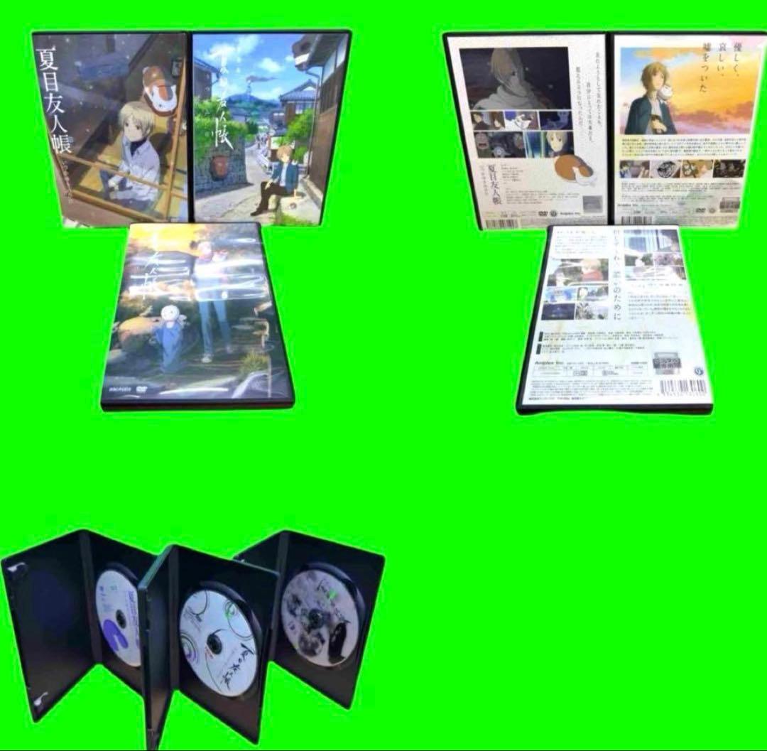 ケース付　夏目友人帳【1期～6期+3作品】DVD 全33巻セット