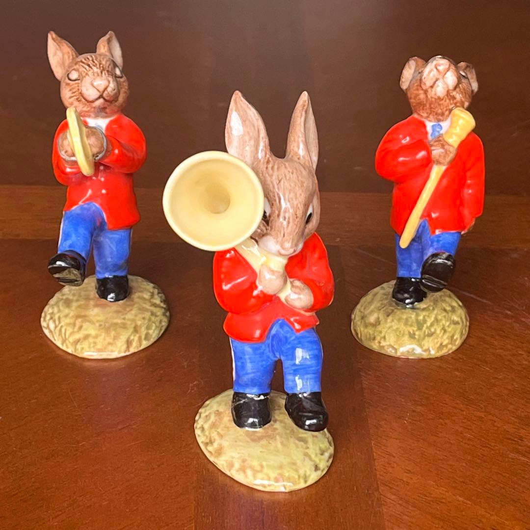 【美品】ロイヤルドルトン★バニキンズ★フィギュア　3体