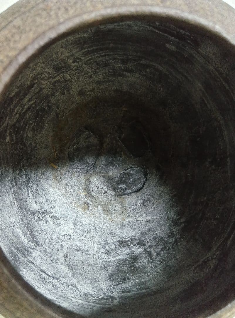 茶道具　唐銅朝鮮風炉　茶釜セット　レトロ　和室　伝統文化　真形釜　鉄瓶