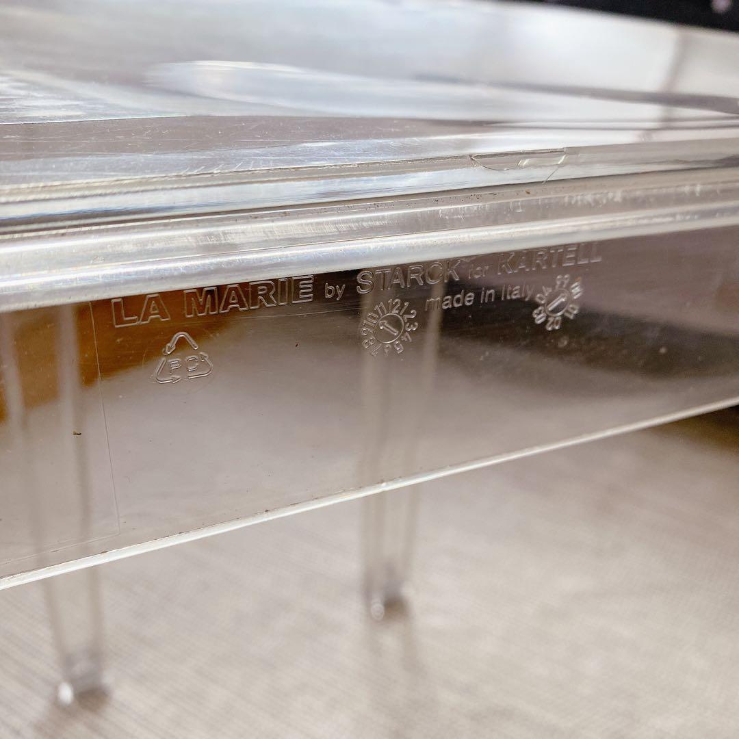 【送料込】カルテル ラ マリーチェア クリスタル デザイナーズチェア
