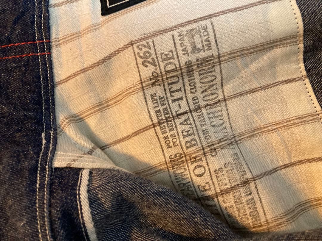 アナクロノーム　anachronorm つなぎオールインワンデニム　バル