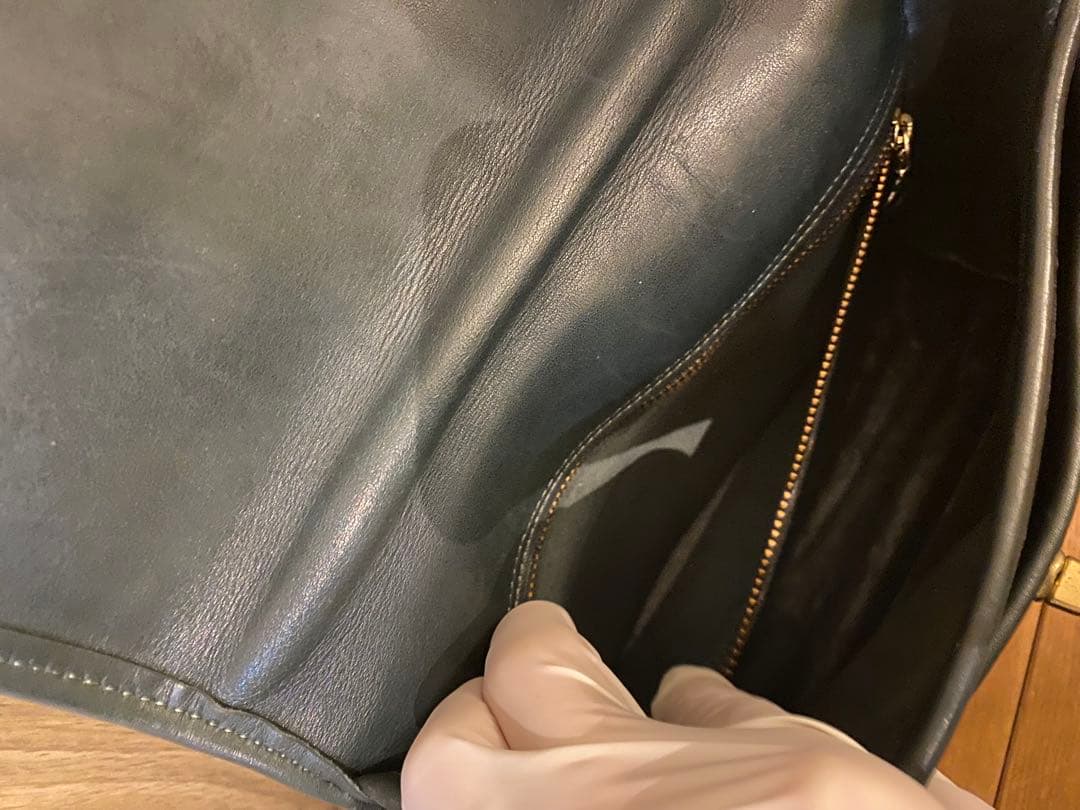 オールドコーチ Old COACH ダークグリーン ショルダー バッグ 80年代