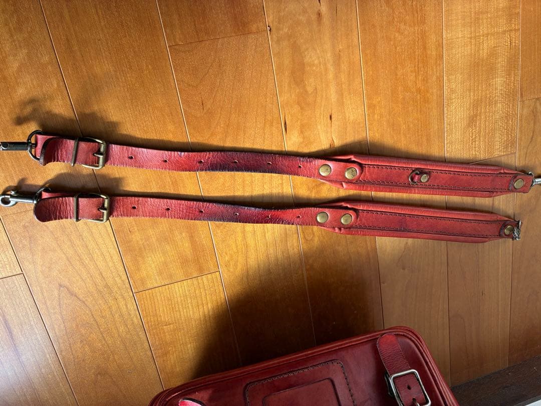 HERZ　横型ランドセル　2way　リュック・バックパック　レッド