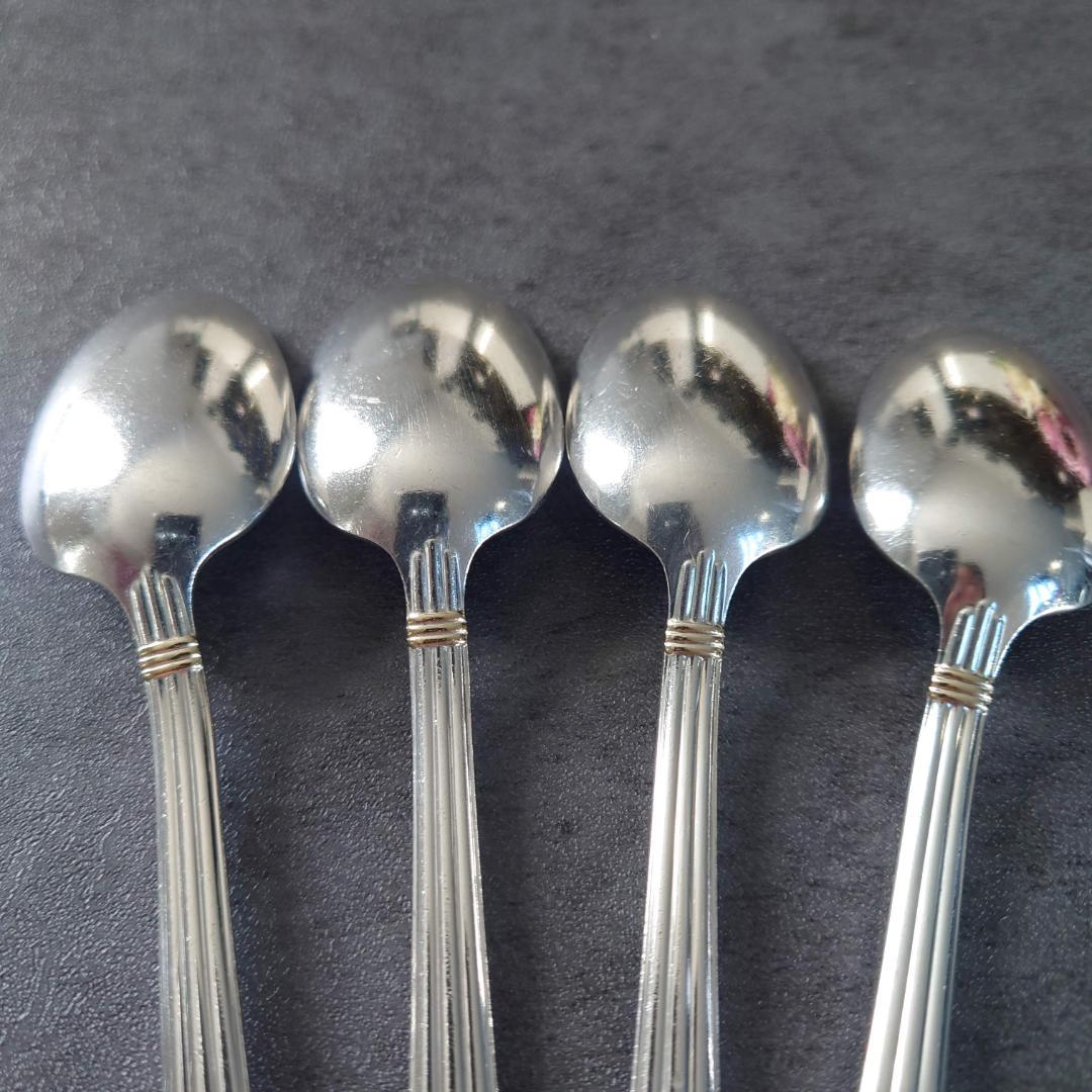 格安 希少 クリストフル アリアゴールドリング コーヒースプーン 4点