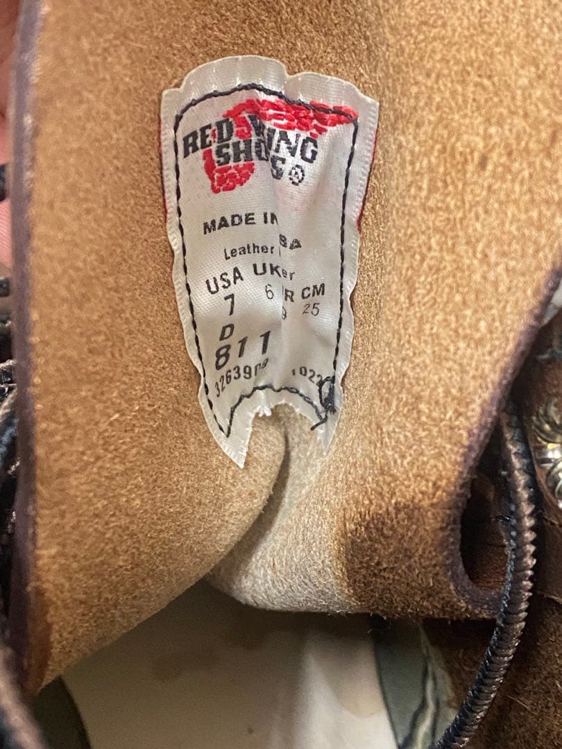 最終価格【新品未使用】レッドウィング8111 アイアンレンジャー　7 25センチ