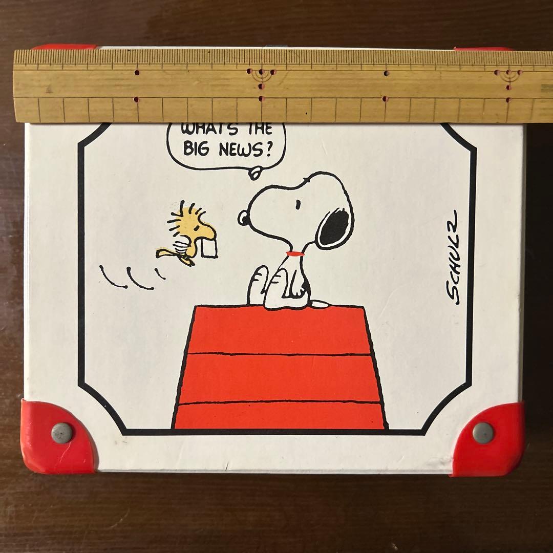 スヌーピー 小物入れ　トランク　ミニケース　ビンテージ　ミニバック