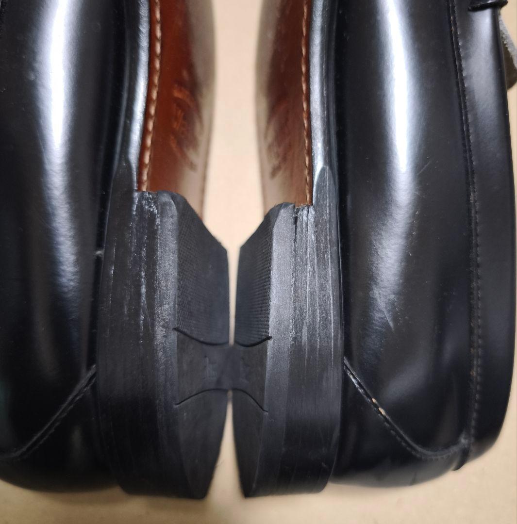 ●Weejuns G.H.BASS ローファー ホワイト/ブラック 28 中古