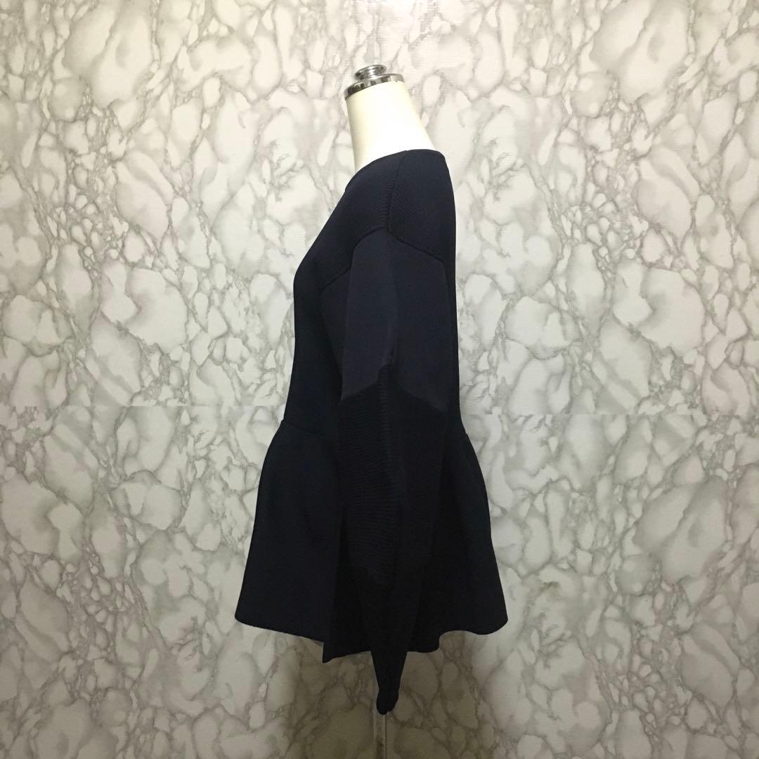 美品　HeRIN.CYE Color block flared tops