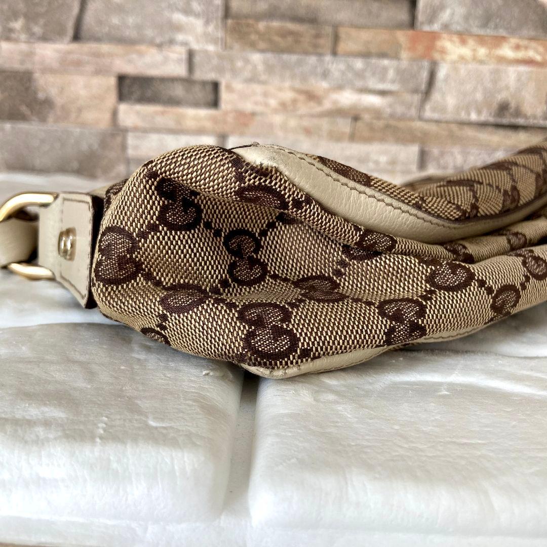 【人気】GUCCI　グッチ　アビー　GGキャンバス　ワンショルダーバッグ　y2k