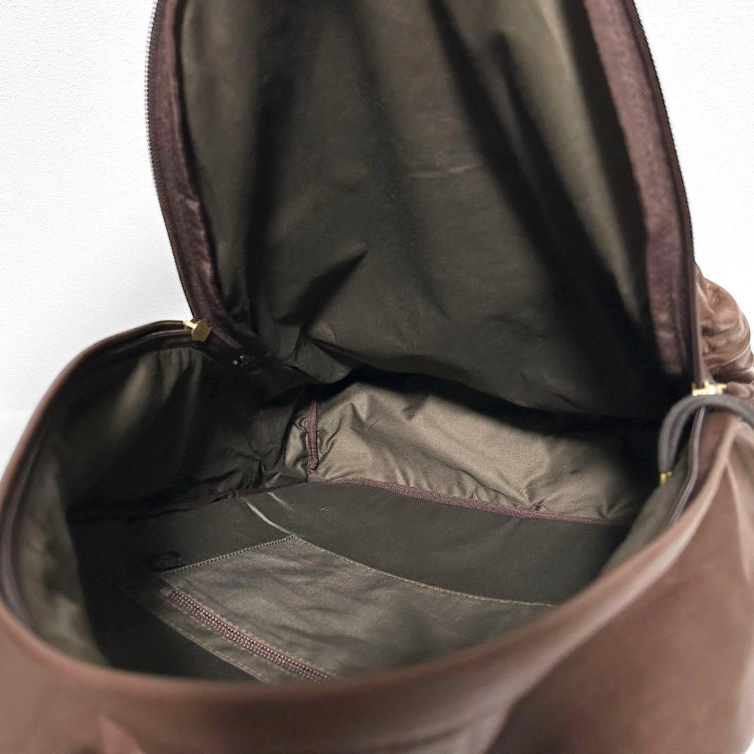 絶販品 美品 PORTER ポーター リュック フランク L ブラウン