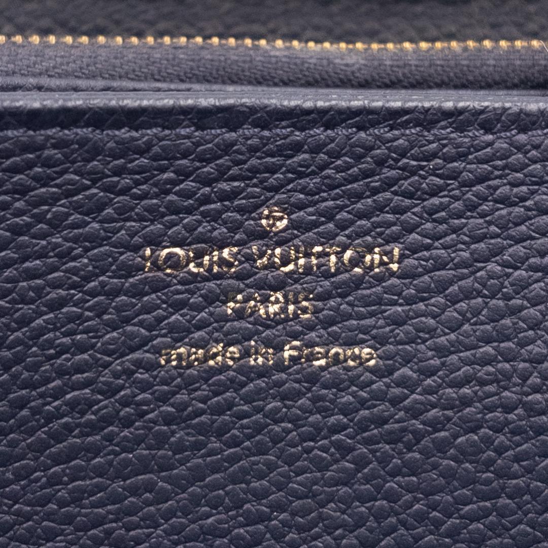 【美品】ルイヴィトン モノグラム アンプラント 新型 ジッピーウォレット 長財布