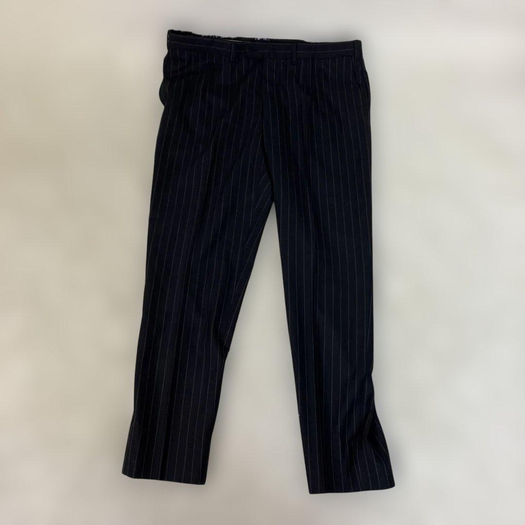 外観美品Ermenegildo Zegna ネイビースーツ　15milmil15