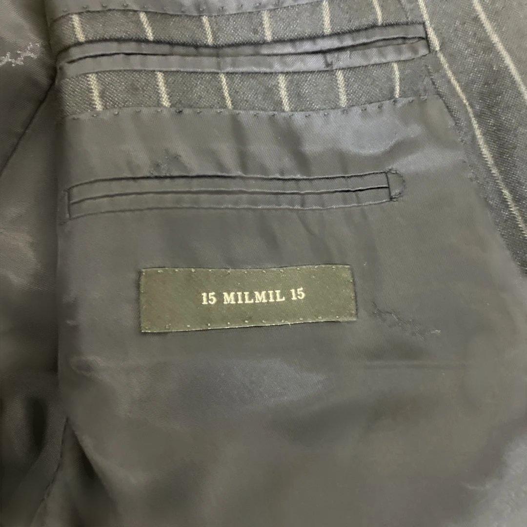 外観美品Ermenegildo Zegna ネイビースーツ　15milmil15