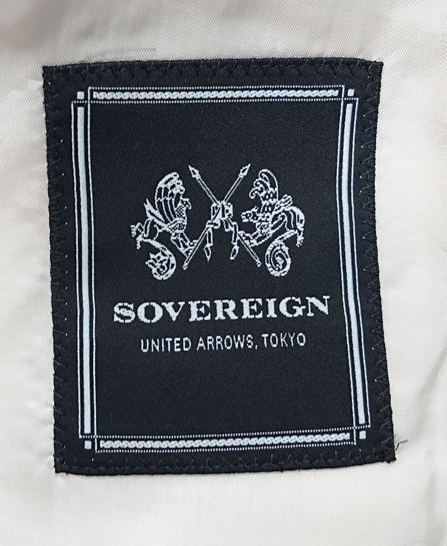 【新品】SOVEREIGN スーツ ベージュ 46 春夏秋 メンズ