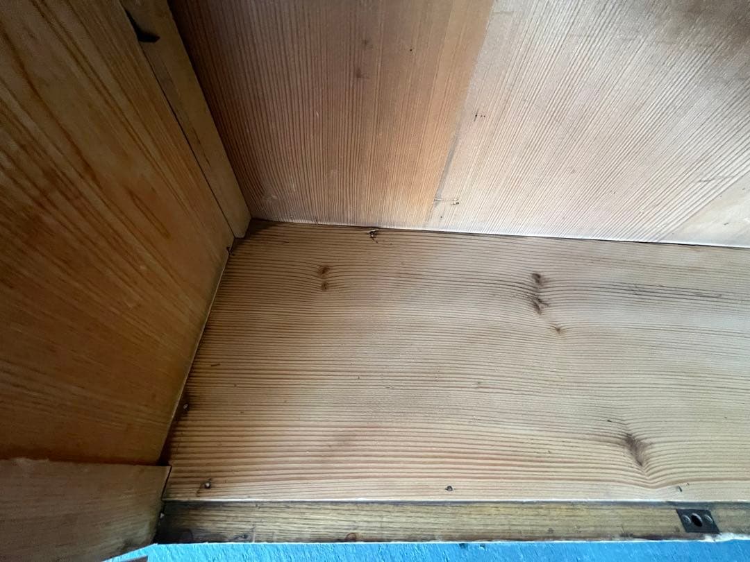 ゆらゆらガラス レトロ 本棚 古民家 古家具 古民具 古道具